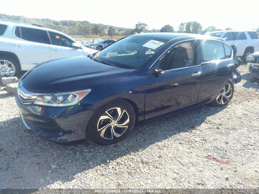 2016 HONDA ACCORD SEDAN LX - 1HGCR2F43GA121071