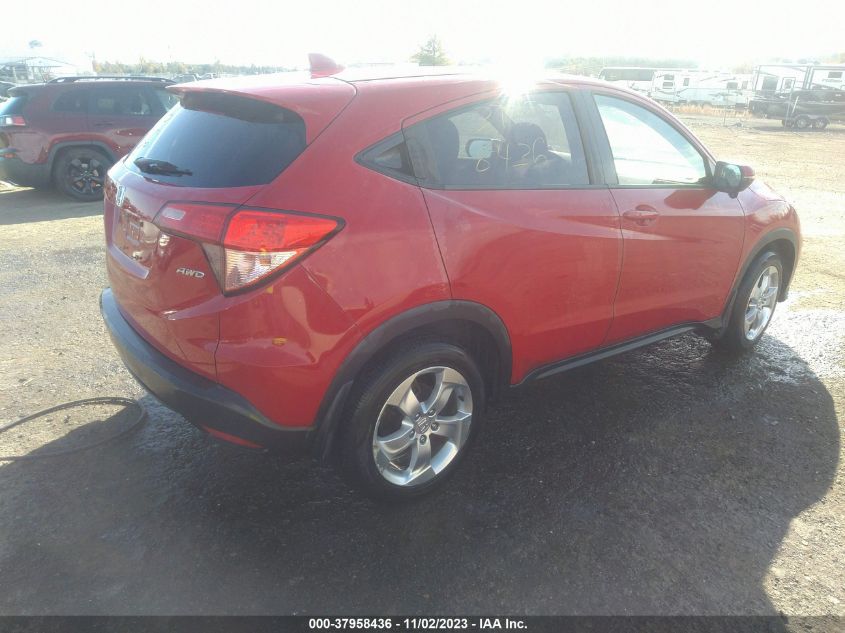 2016 HONDA HR-V EX - 3CZRU6H55GM712617