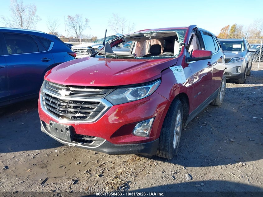 VIN 3GNAXJEV2JS648712 2018 CHEVROLET EQUINOX LT