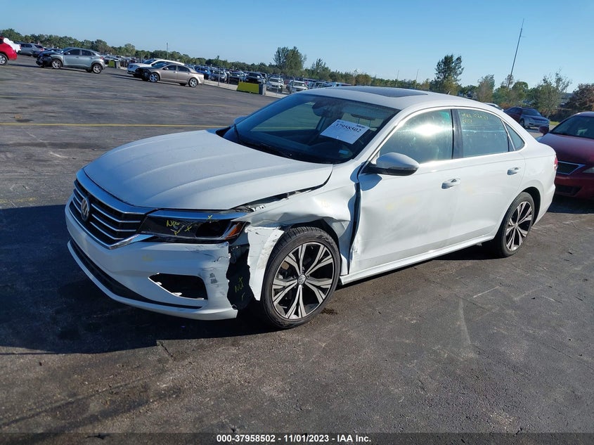 VIN 1VWSA7A33MC012829 2021 VOLKSWAGEN PASSAT 2.0T SE