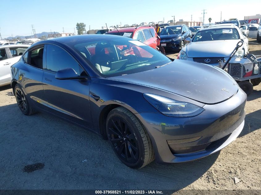 5YJ3E1EA0MF961680 TESLA MODEL 3 STANDARD RANGE PLUS 2021