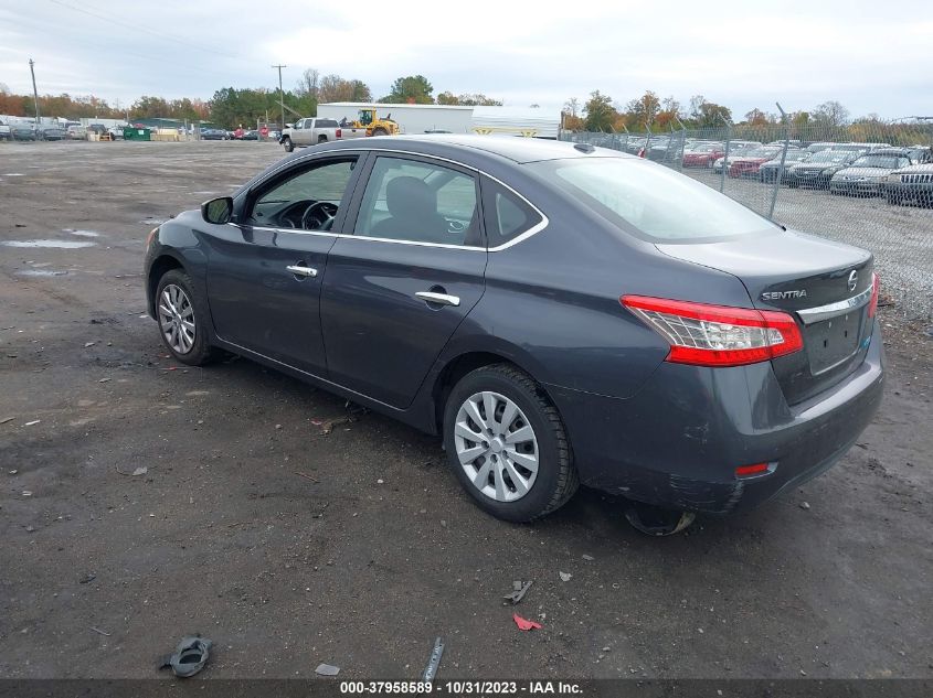 2014 NISSAN SENTRA SV - 1N4AB7AP6EN850072