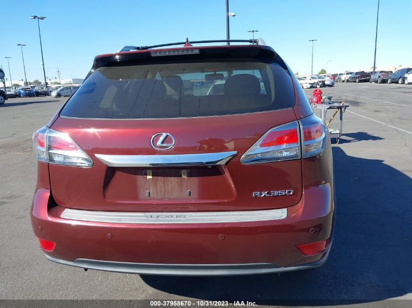 2013 LEXUS RX 350 - 2T2ZK1BA1DC114920