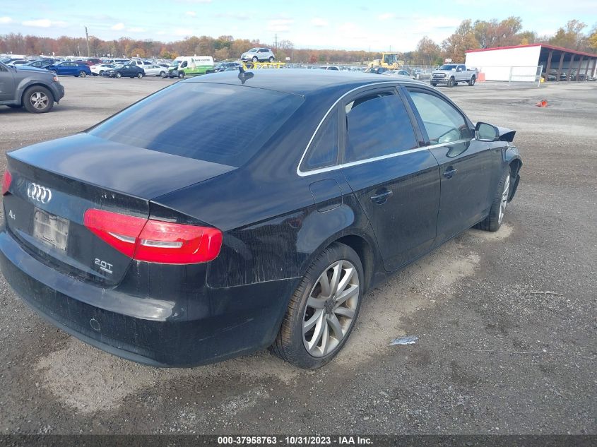2013 AUDI A4 PREMIUM - WAUBFAFL7DN050253