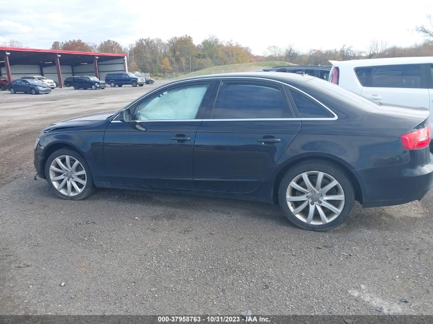 2013 AUDI A4 PREMIUM - WAUBFAFL7DN050253