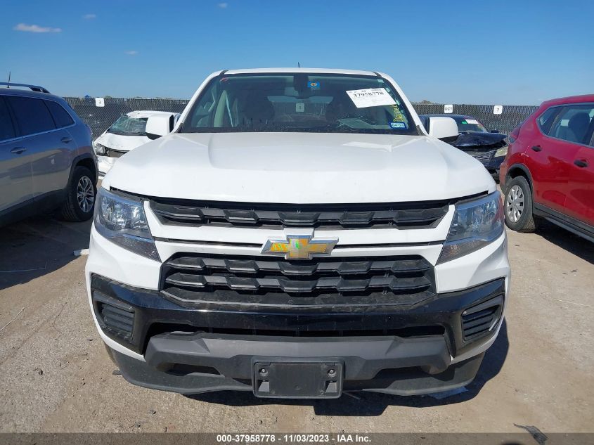 2022 CHEVROLET COLORADO LT - 1GCGSCEA3N1189580