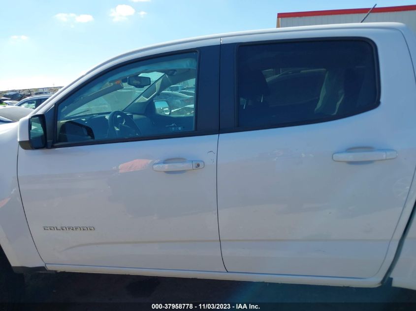 2022 CHEVROLET COLORADO LT - 1GCGSCEA3N1189580