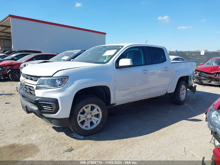 2022 CHEVROLET COLORADO LT - 1GCGSCEA3N1189580