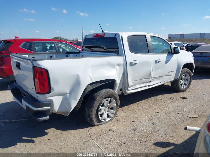 2022 CHEVROLET COLORADO LT - 1GCGSCEA3N1189580