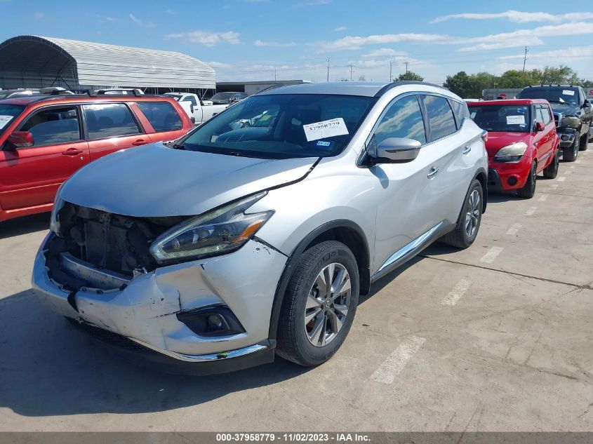 2018 NISSAN MURANO S/SL/SV/PLATINUM - 5N1AZ2MG8JN201092