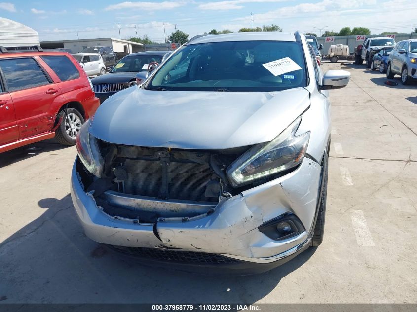 2018 NISSAN MURANO S/SL/SV/PLATINUM - 5N1AZ2MG8JN201092