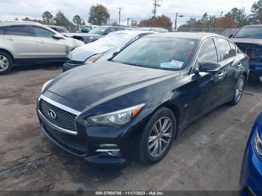 2014 INFINITI Q50 PREMIUM - JN1BV7AR7EM697654