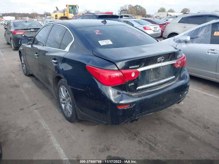 2014 INFINITI Q50 PREMIUM - JN1BV7AR7EM697654
