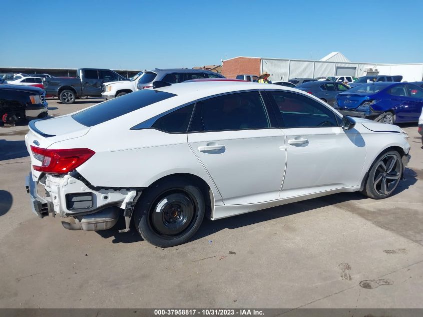 2021 HONDA ACCORD SPORT - 1HGCV1F39MA061659
