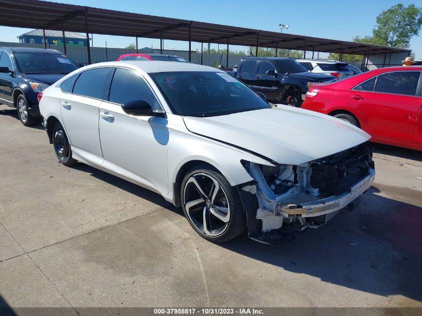 2021 HONDA ACCORD SPORT - 1HGCV1F39MA061659