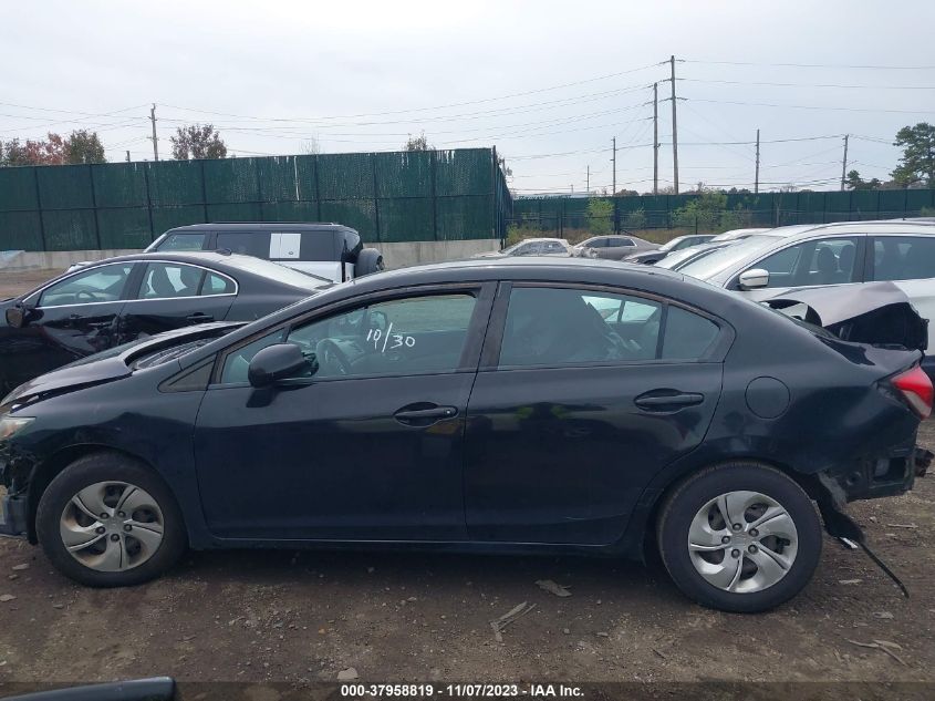 2013 HONDA CIVIC SDN LX 2HGFB2F59DH591046