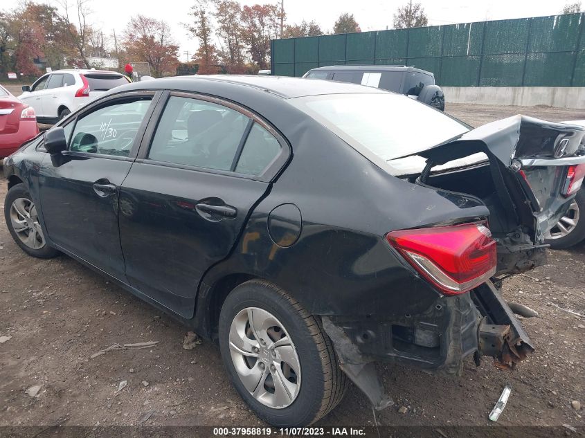 2013 HONDA CIVIC SDN LX 2HGFB2F59DH591046