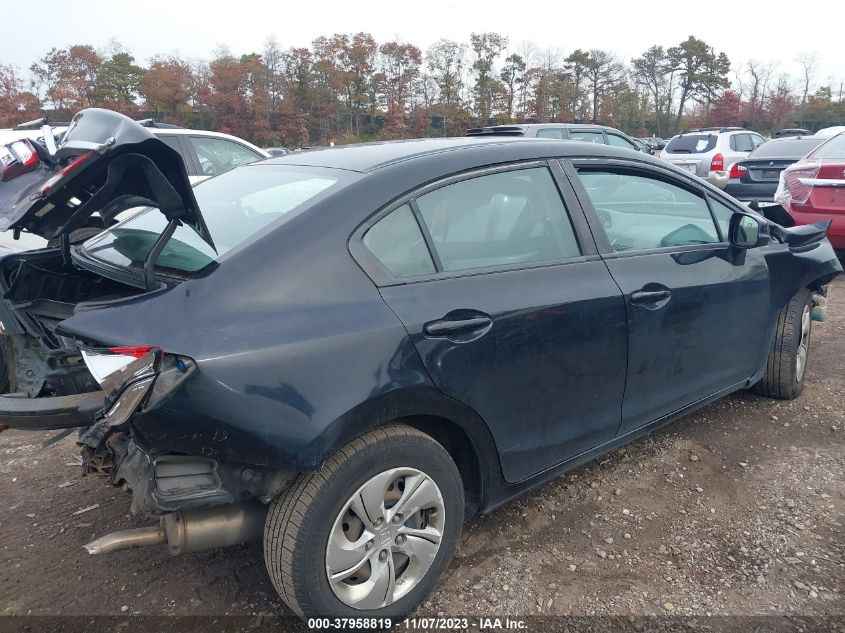 2013 HONDA CIVIC SDN LX 2HGFB2F59DH591046