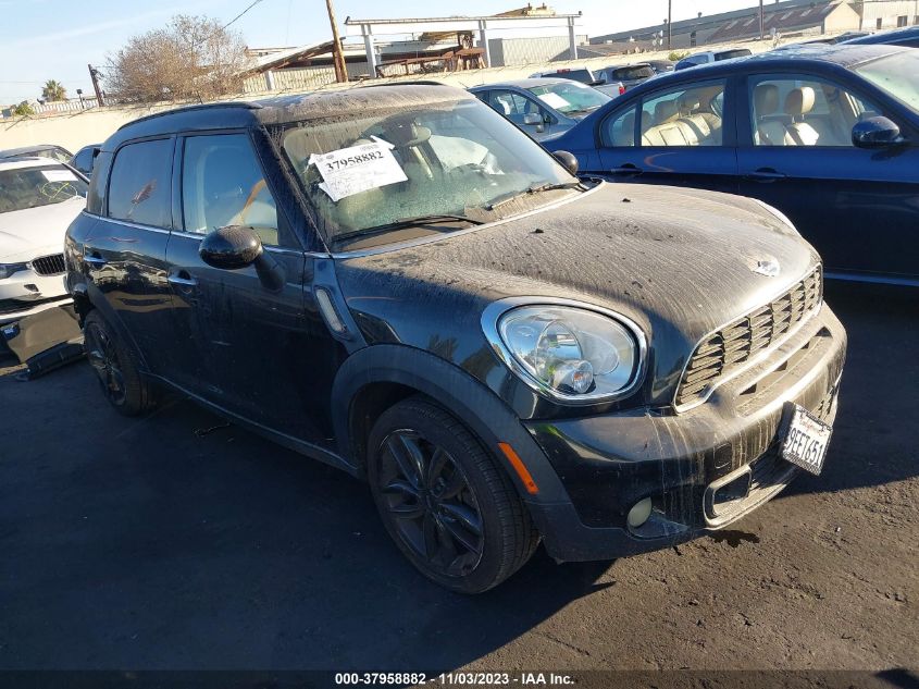 2013 MINI COOPER S COUNTRYMAN - WMWZC3C58DWP2212