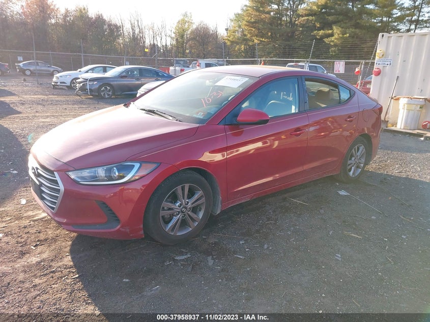 VIN KMHD84LF5HU370460 2017 HYUNDAI ELANTRA SE/VALUE/LIMITED