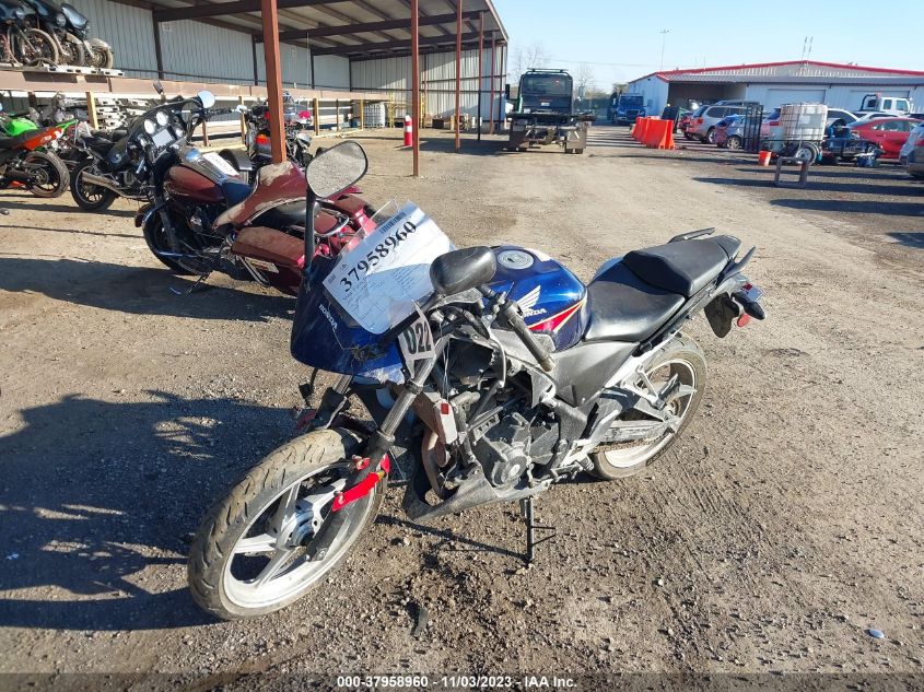 2012 HONDA CBR250 R - MLHMC4107C5203650