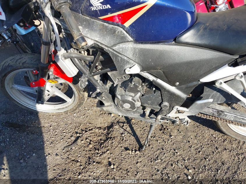 2012 HONDA CBR250 R - MLHMC4107C5203650