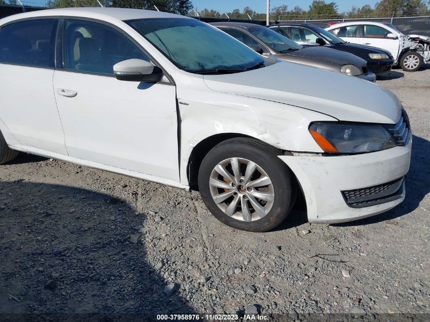 2014 VOLKSWAGEN PASSAT 1.8T WOLFSBURG EDITION - 1VWAT7A35EC104676