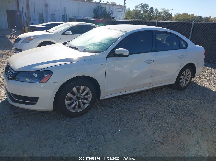 2014 VOLKSWAGEN PASSAT 1.8T WOLFSBURG EDITION - 1VWAT7A35EC104676