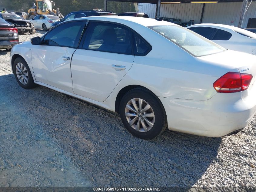 2014 VOLKSWAGEN PASSAT 1.8T WOLFSBURG EDITION - 1VWAT7A35EC104676