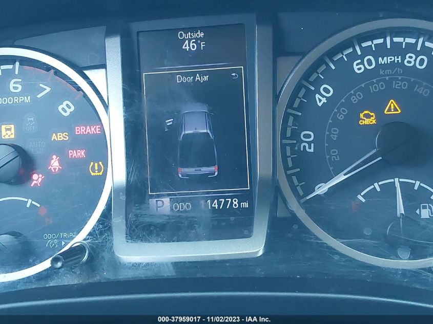 2016 TOYOTA TACOMA DBL CAB/SR/SR5/TRD SPT/OR - 5TFCZ5AN9GX029587