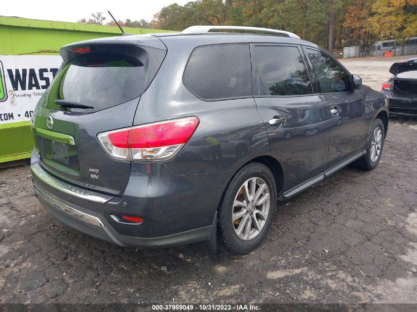 2014 NISSAN PATHFINDER SV - 5N1AR2MM1EC694699