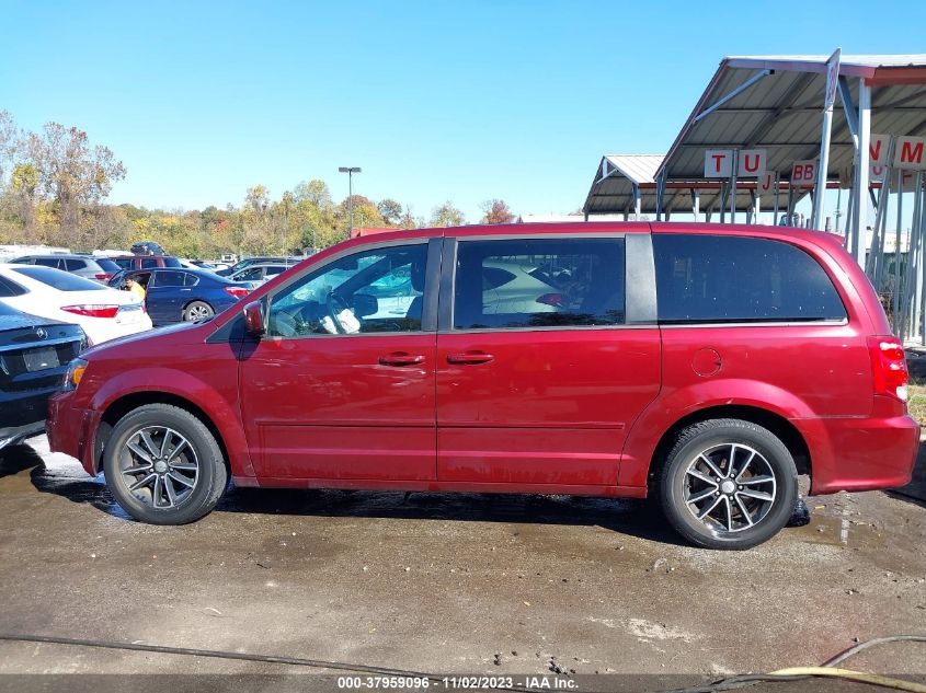 2017 DODGE GRAND CARAVAN SE - 2C4RDGBG8HR549493
