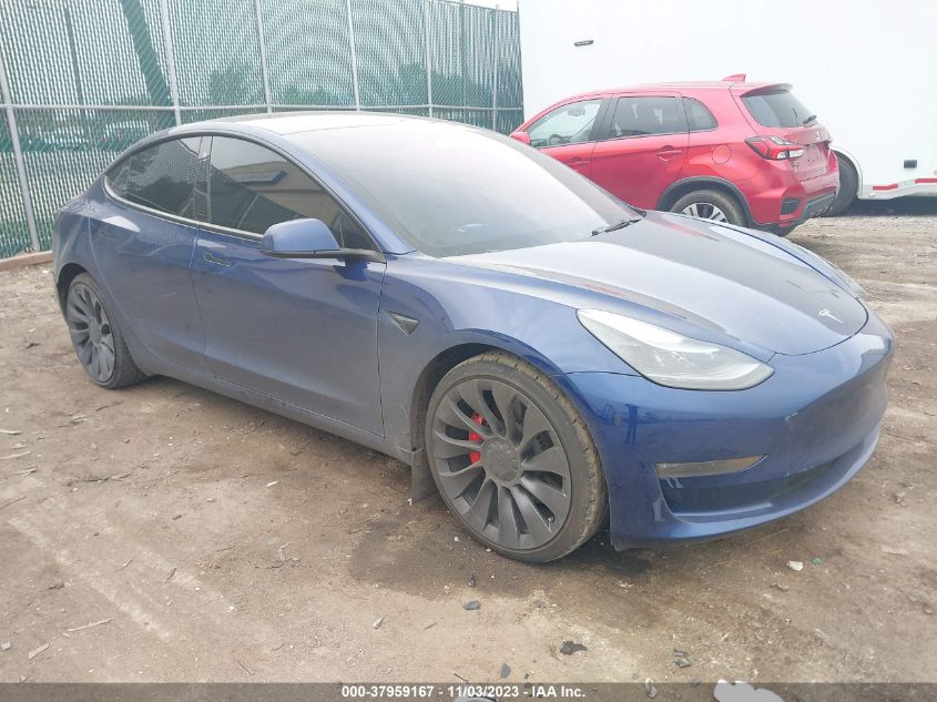 2023 TESLA MODEL 3 PERFORMANCE DUAL MOTOR - 5YJ3E1EC3PF398713