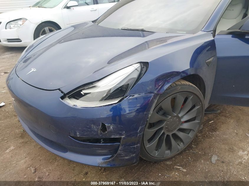 2023 TESLA MODEL 3 PERFORMANCE DUAL MOTOR - 5YJ3E1EC3PF398713
