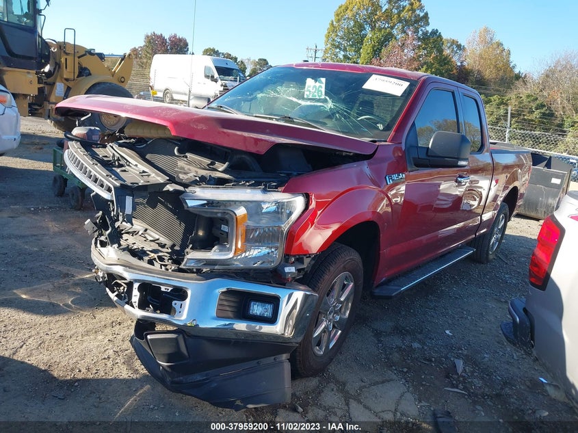 VIN 1FTEX1CP4JKG08691 2018 FORD F-150 XLT