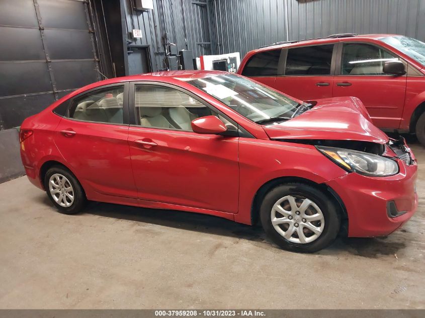 2014 HYUNDAI ACCENT GLS - KMHCT4AE1EU777580