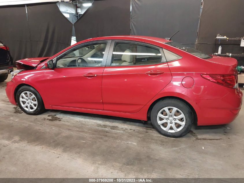 2014 HYUNDAI ACCENT GLS - KMHCT4AE1EU777580