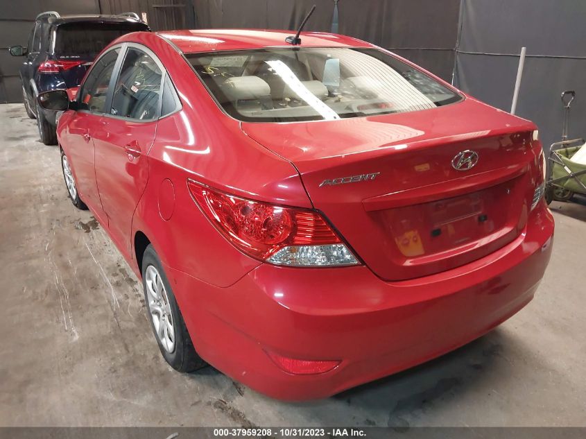 2014 HYUNDAI ACCENT GLS - KMHCT4AE1EU777580