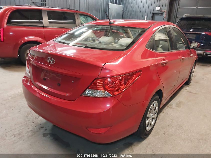 2014 HYUNDAI ACCENT GLS - KMHCT4AE1EU777580