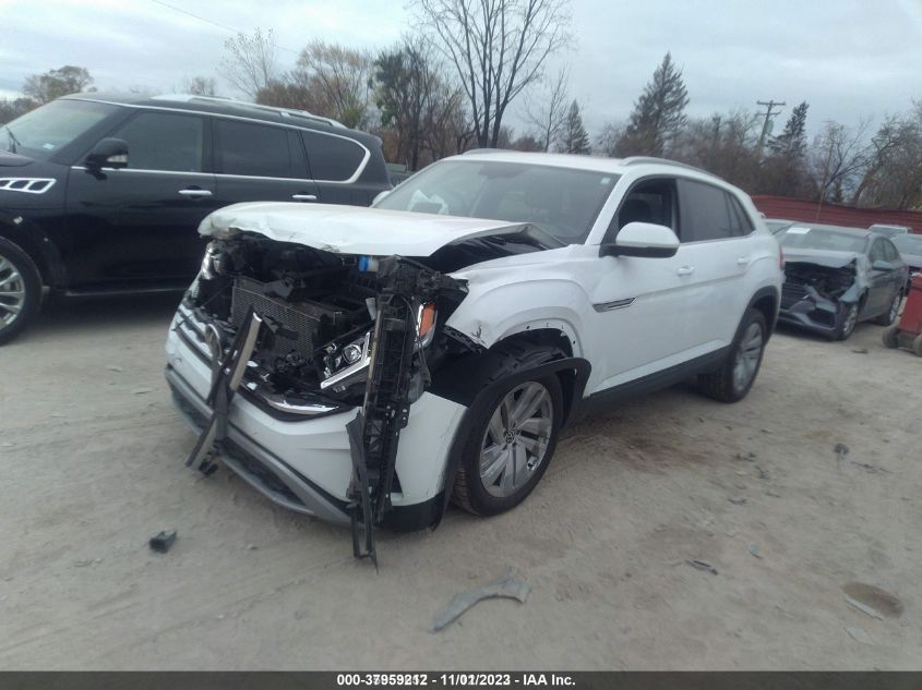 2022 VOLKSWAGEN ATLAS CROSS SPORT 3.6L V6 SE W/TECHNOLOGY - 1V2KE2CA4NC216528