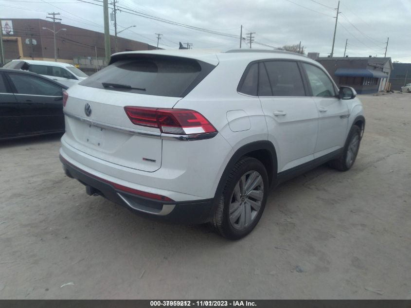 2022 VOLKSWAGEN ATLAS CROSS SPORT 3.6L V6 SE W/TECHNOLOGY - 1V2KE2CA4NC216528