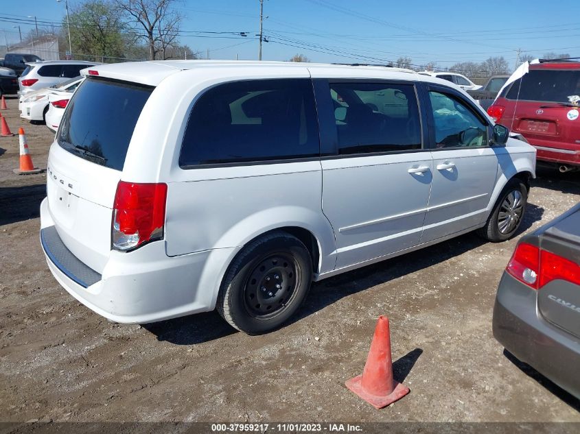 2014 DODGE GRAND CARAVAN SE - 2C4RDGBG3ER141821