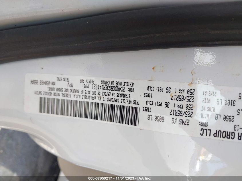 2014 DODGE GRAND CARAVAN SE - 2C4RDGBG3ER141821