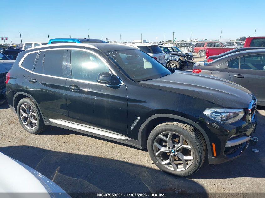 2021 BMW X3 SDRIVE30I - 5UXTY3C02M9F02255