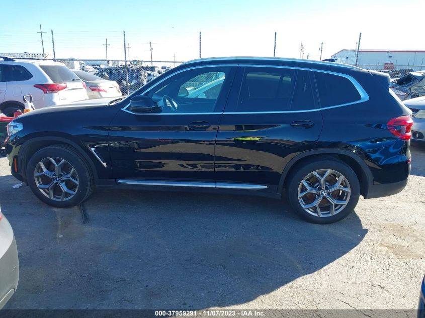 2021 BMW X3 SDRIVE30I - 5UXTY3C02M9F02255