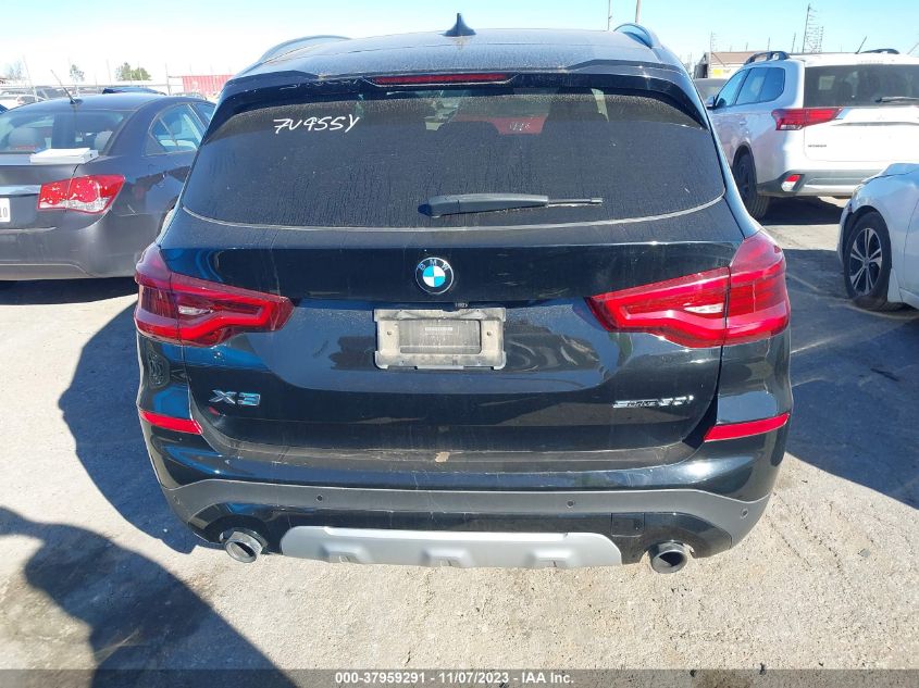 2021 BMW X3 SDRIVE30I - 5UXTY3C02M9F02255