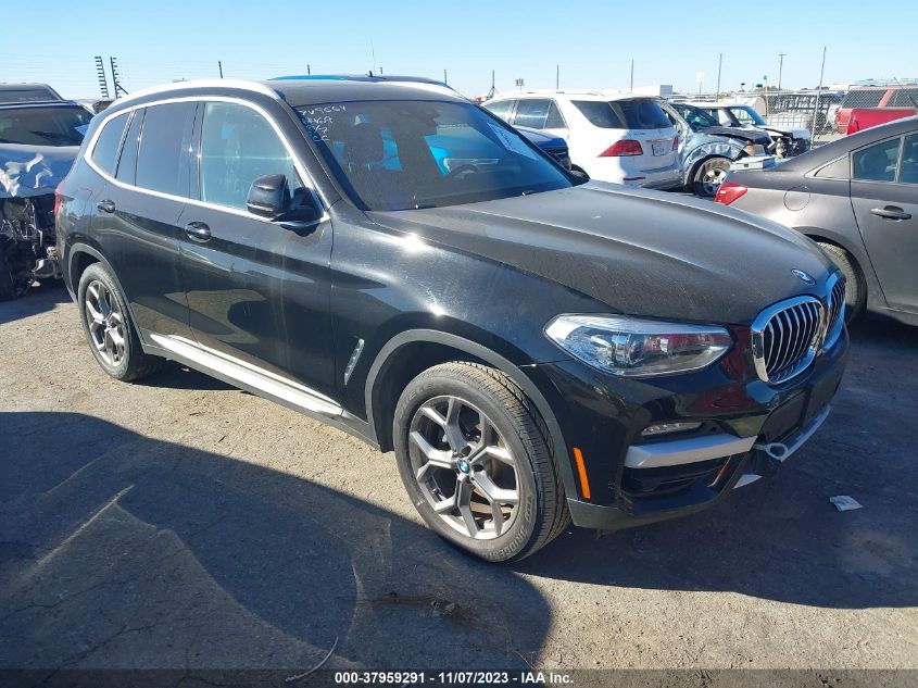 2021 BMW X3 SDRIVE30I - 5UXTY3C02M9F02255