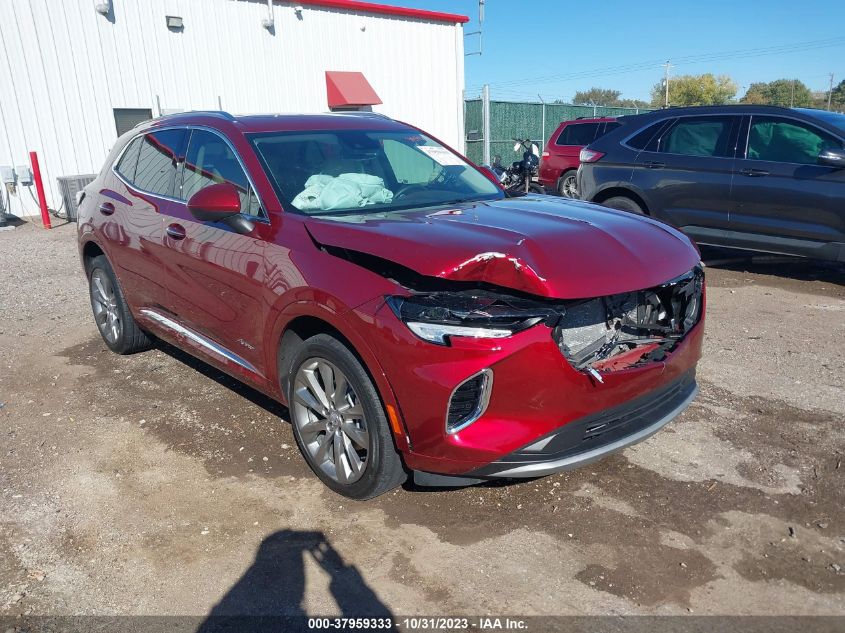 2022 BUICK ENVISION FWD AVENIR - LRBFZRR45ND069159
