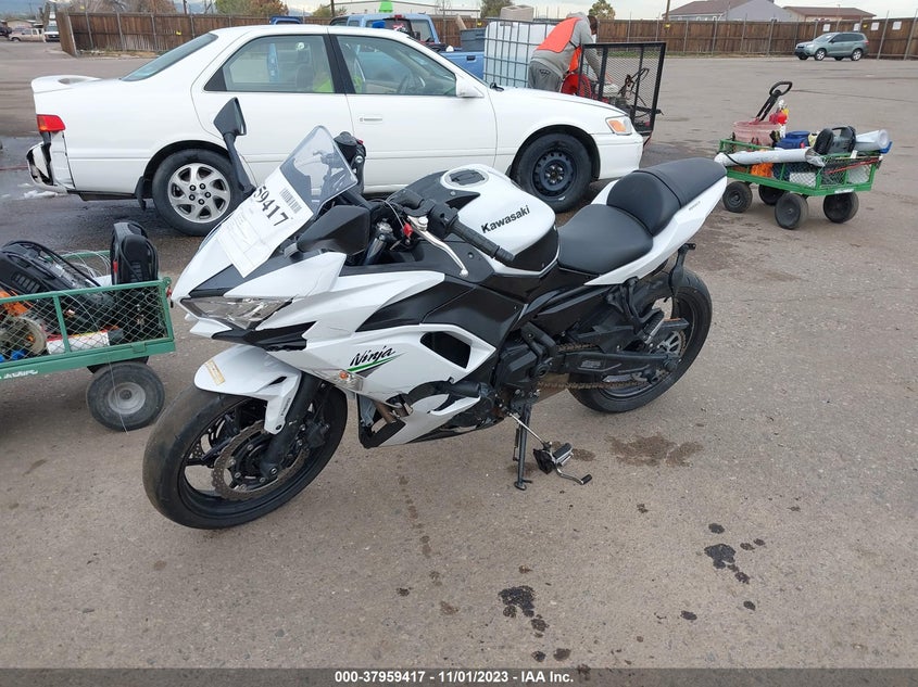 VIN ML5EXEM17LDA19012 2020 KAWASAKI EX650 M