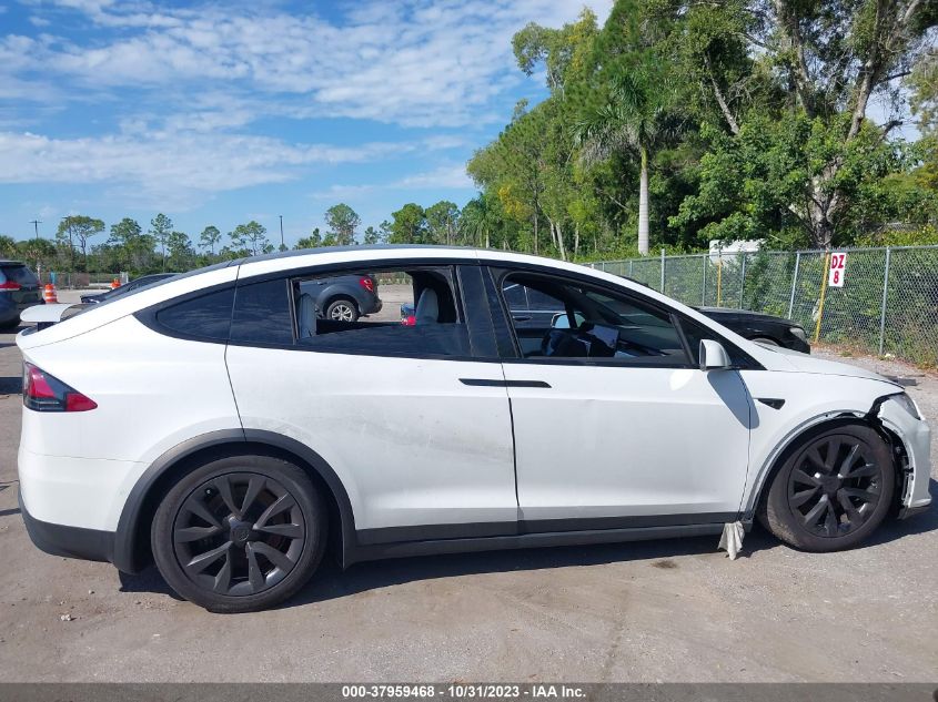 2022 TESLA MODEL X - 7SAXCBE55NF331481